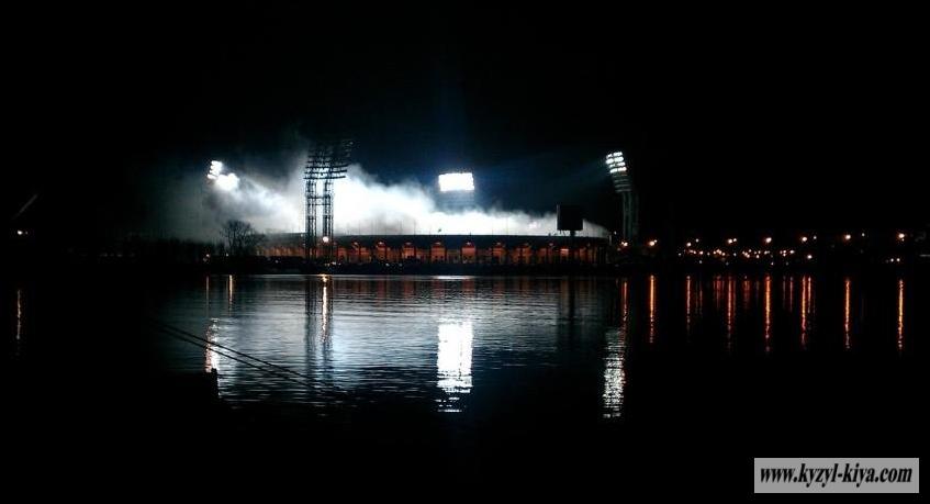 "Smoke on the Stadium" = "Smoke on the Water"